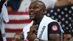 Floyd Mayweather at the 2016 Olympics.