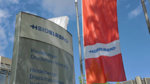 Logo of Heidelberger Druckmaschinen AG