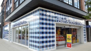 A Bath & Bodyworks storefront