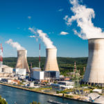 clean energy stocks: a nuclear power plant in Belgium