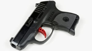 An LCP Custom handgun manufactured by Sturm Ruger.