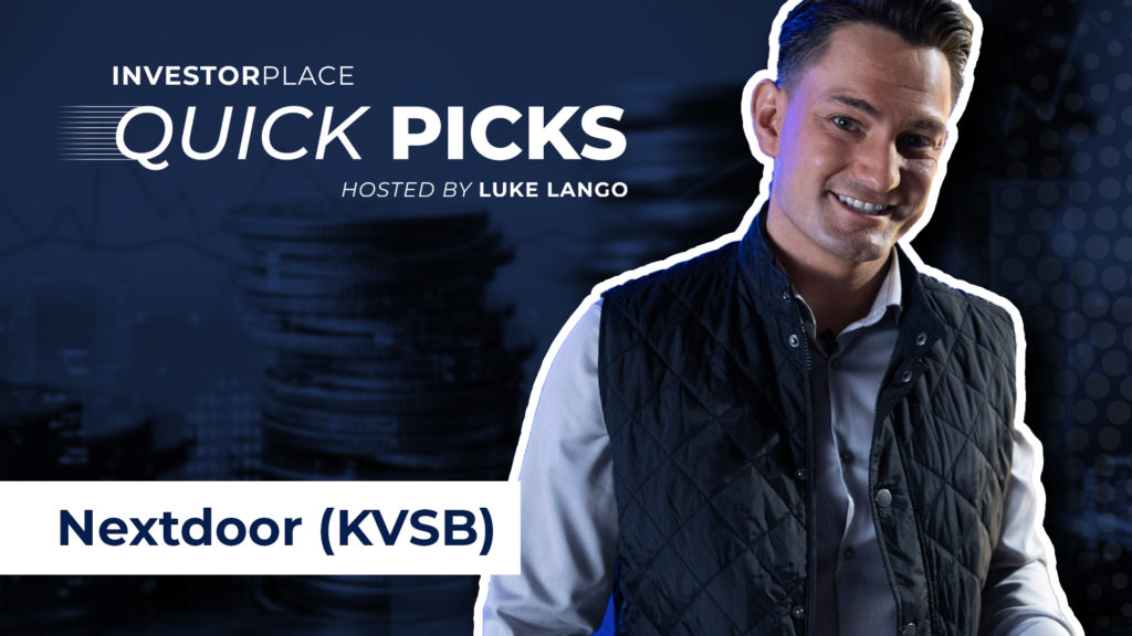 A concept image of Luke Lango's pick KVSB.