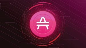 A digital image of the Amp (AMP) crypto logo in bright pink. 