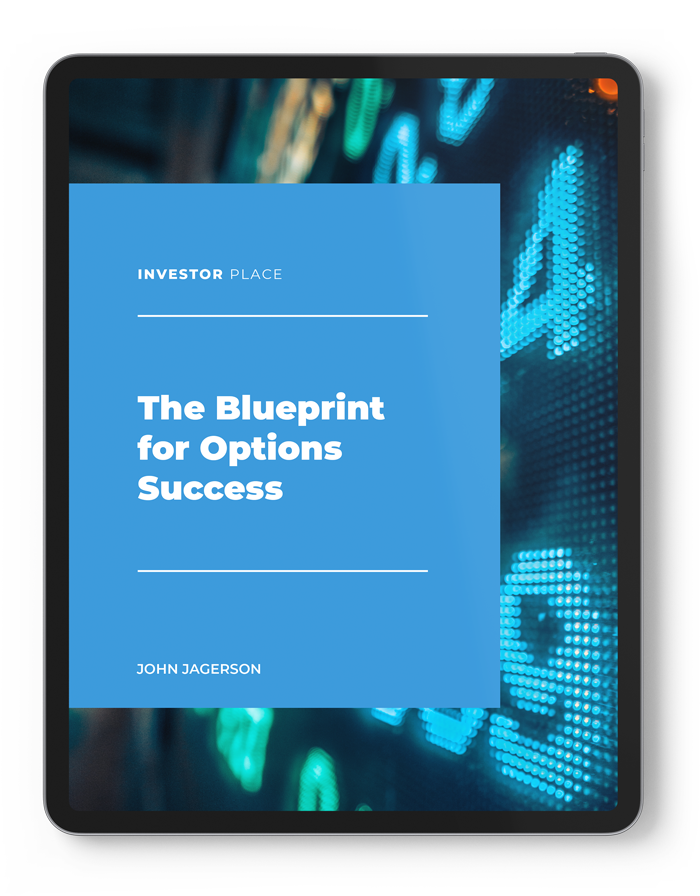 A title slide saying "The Blueprint for Options Success"
