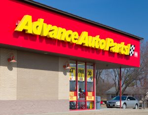 Advance Auto Parts store exterior and sign