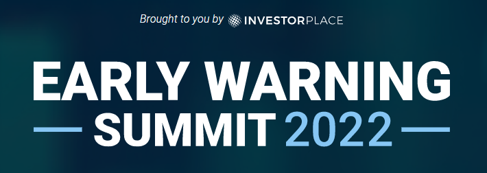 A graphic for the Early Warning Summit 2022 event.