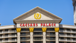 Caesar's Palace on the Vegas Strip in Las Vegas, Nevada