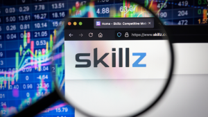 Skillz (SKLZ) のウェブサイト上の会社のロゴ