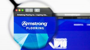 Armstrong Flooring (AFI) logo on the company website.