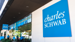 Charles Schwab (SCHW) headquarters in SOMA district; The Charles Schwab Corporation is a bank and stock brokerage firm