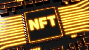 3d render of NFT