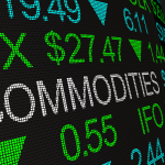 Commodities Economic Goods Assets Stock Market Prices 3d Illustration