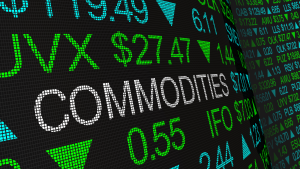 Commodities Economic Goods Assets Stock Market Prices 3d Illustration