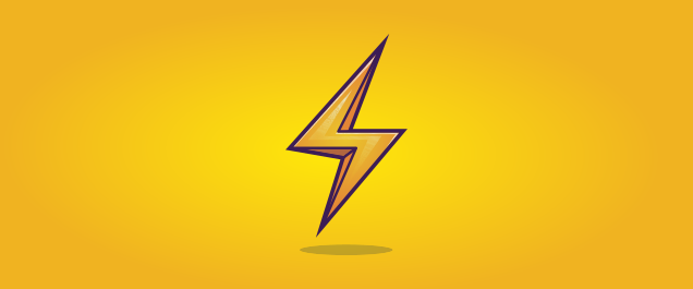 An illustration of a lightning bolt.