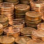 Stacks of pennies representing penny stocks. Nano-Cap Penny Stocks