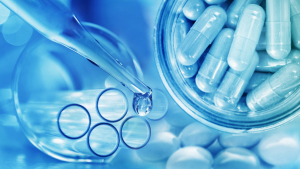 medicine research , pharmaceutical background, TNXP stock