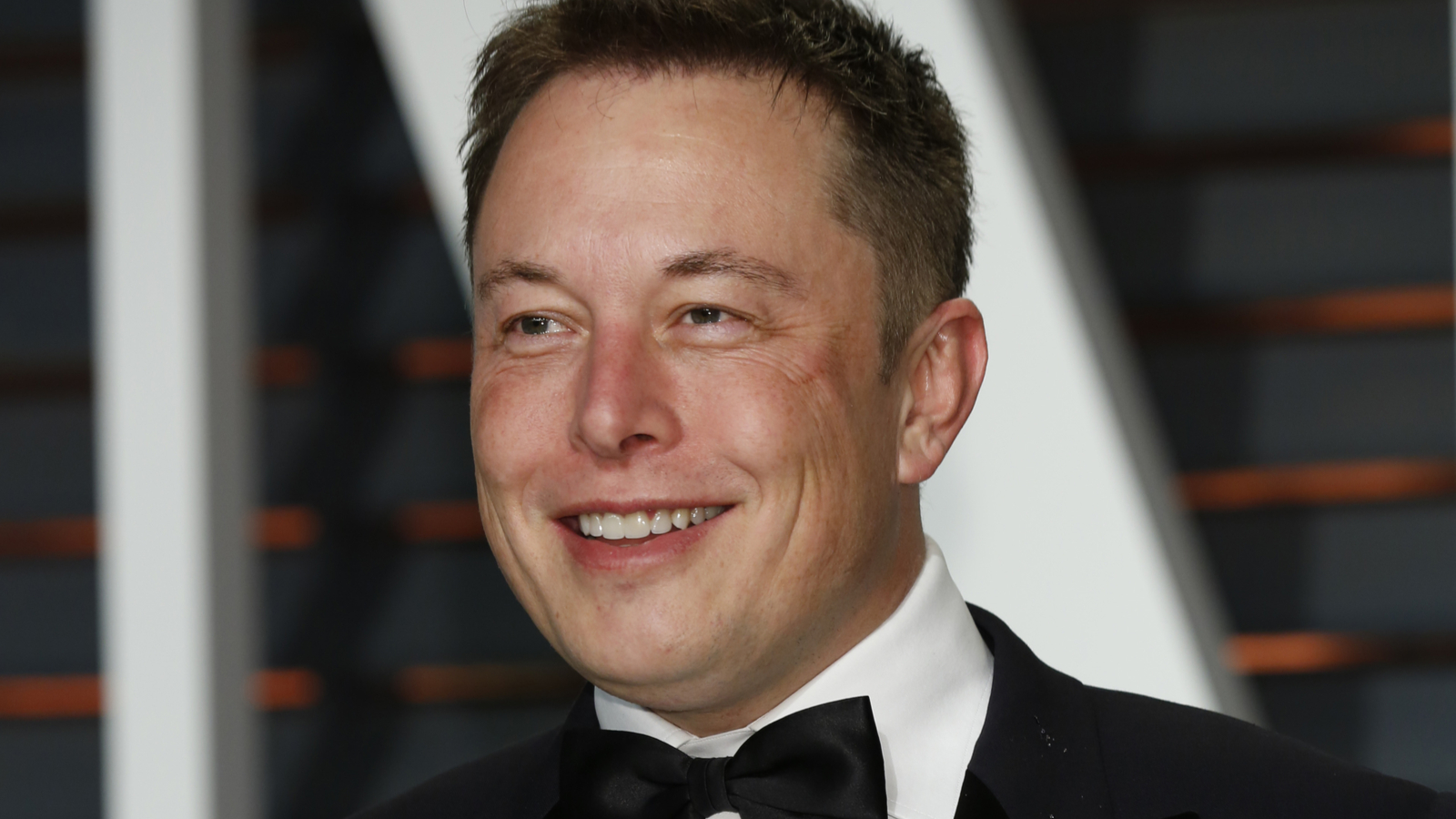 Elon Musk at the Vanity Fair Oscar Party 2015