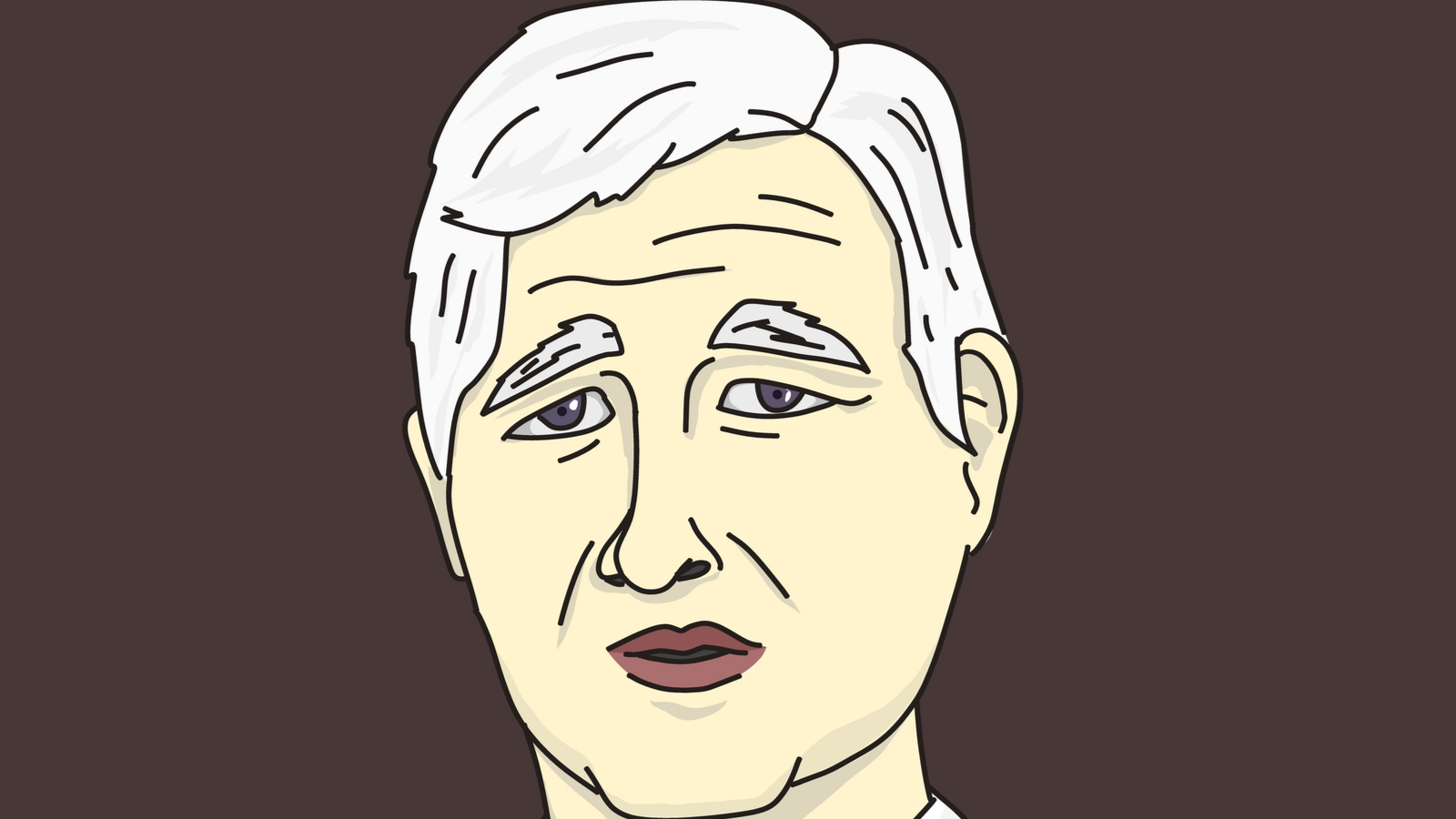 Illustration of Jamie Dimon, CEO of JP Morgan Chase. JPM stock.