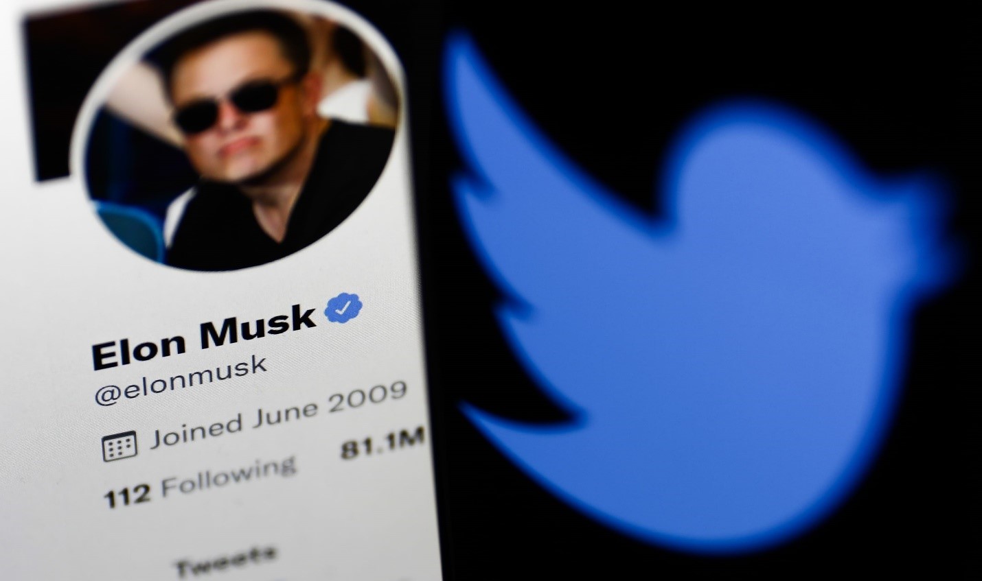 Elon Musk joins Twitter.