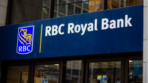 Royal Bank of Canada storefront. RY stock.