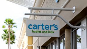 Carter's storefront in Florida. CRI stock.