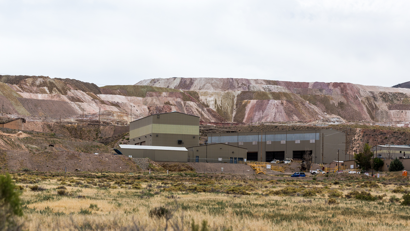 Hycroft mining facility in Nevada. HYMC stock.