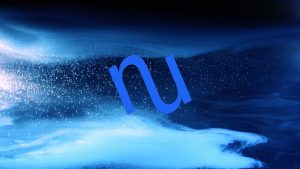The NuCypher (NU-USD) crypto in a sea of blue.