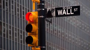 A red light at Wall Street.