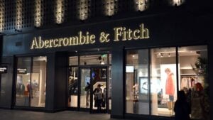 The front of an Abercrombie & Fitch (ANF) store.