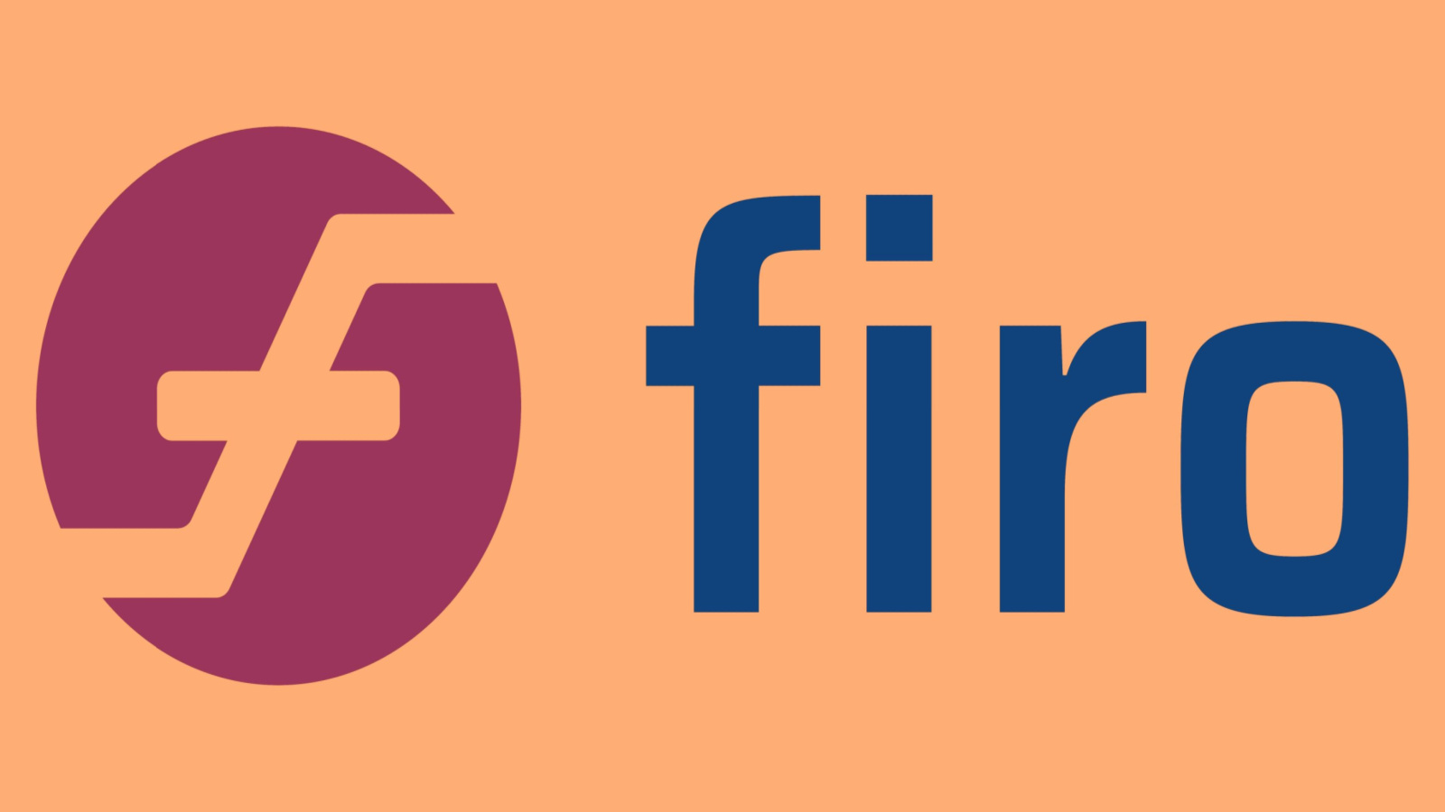Firo (FIRO-USD) The crypto logo on an orange background representing price predictions.