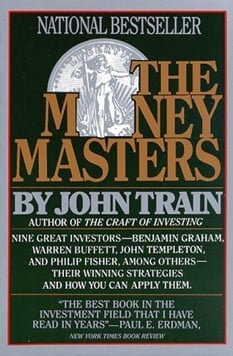 a picture of the cover of John Train's The Money Masters book