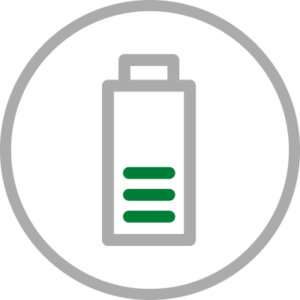 Icon depicting a battery