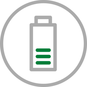 Icon depicting a battery