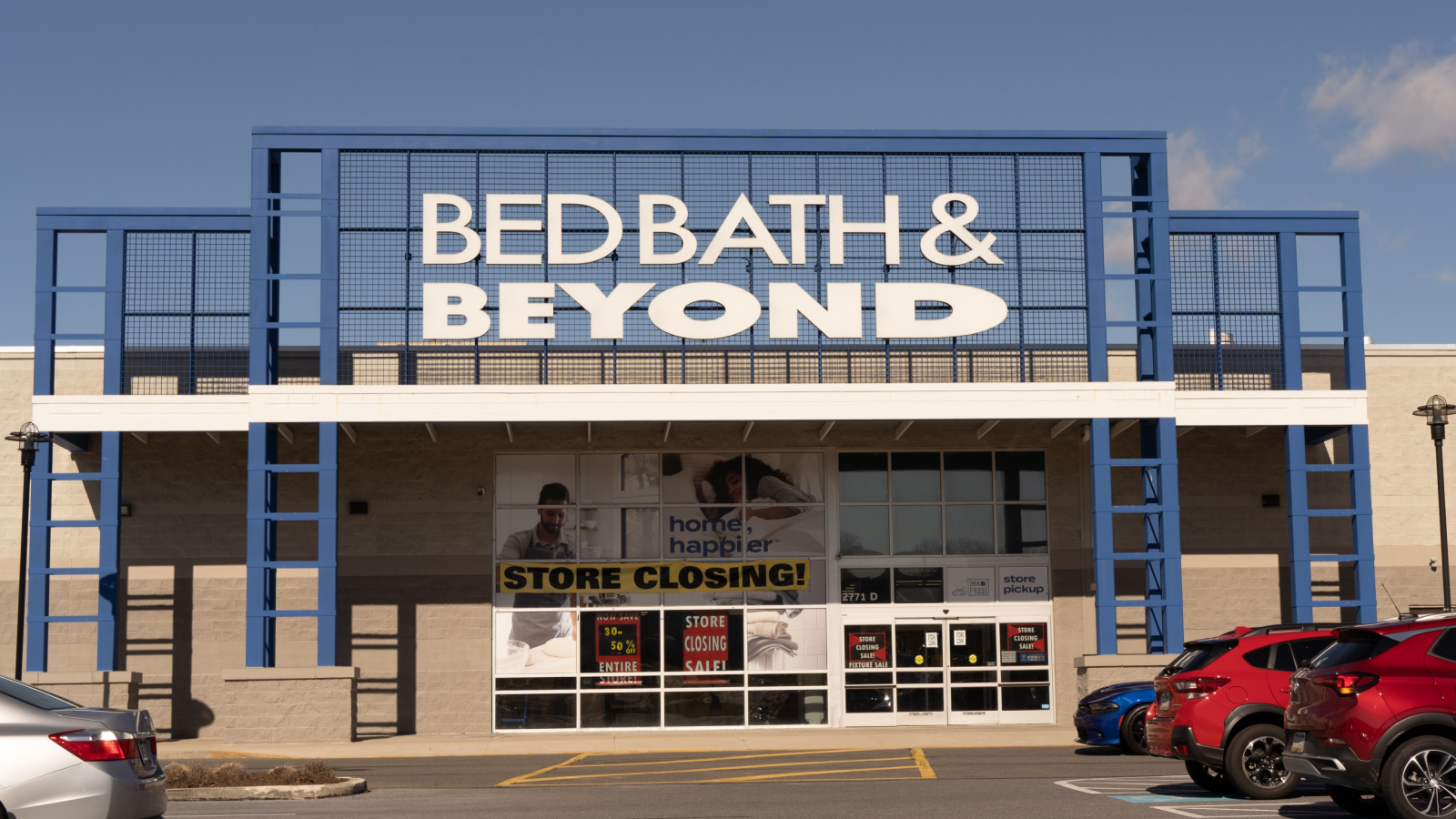 Bed Bath and Beyond (BBBY) Store Closing Sign