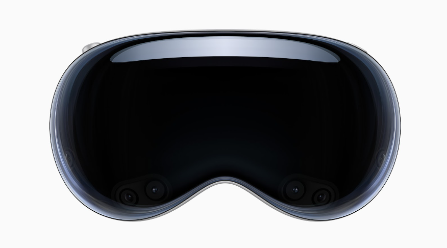 An image of Apple's new Vision Pro VR headset