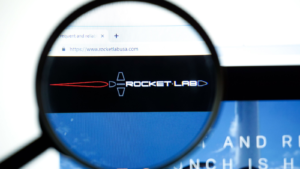Homepage of Rocket lab (RKLB). Official website of company