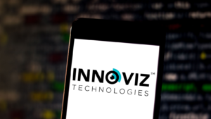 In this photo illustration the Innoviz Technologies (INVZ) logo is displayed on a smartphone.