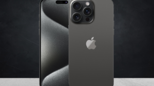 Newly released iPhone 15 pro max mockup set with back and front angles. AAPL stock