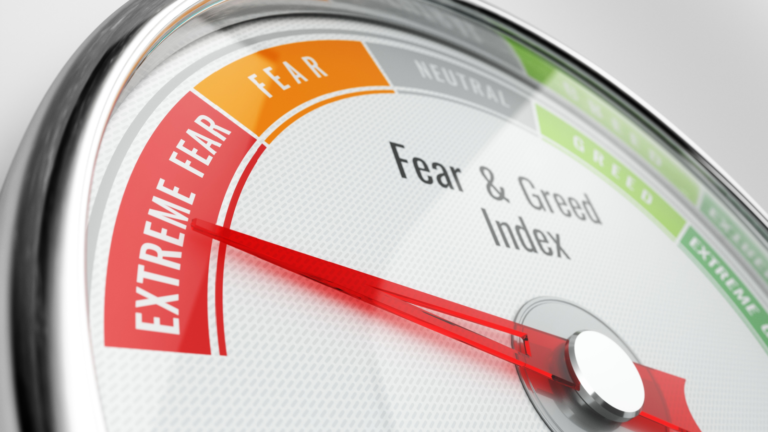 stock market crash - Stock Market Crash Alert: The Fear and Greed Index Just Hit Extreme Fear