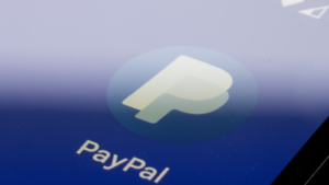 Closeup of the PayPal app icon seen on a Google Pixel smartphone. PayPal Holdings, Inc. (PYPL) is a global financial technology company operating an online payment system.