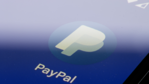 Closeup of the PayPal app icon seen on a Google Pixel smartphone. PayPal Holdings, Inc. (PYPL) is a global financial technology company operating an online payment system. tech stocks trading at bargain prices