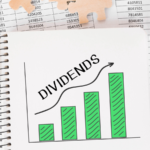 Notebook with Tools and Notes about Dividends. Dividend stocks. Safe Dividend Stocks