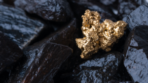 Gold Nugget mining from the River in Austria, real Gold. Gold mining stocks