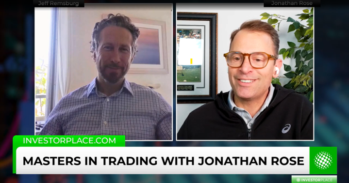 Video thumbnail of Jeff Remsburg and Jonathan Rose, host of Masters in Trading Live.
