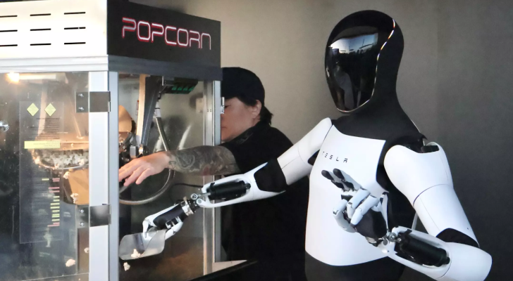 Featured image for Did Tesla’s Optimus Kick Off the Robot Worker Era?