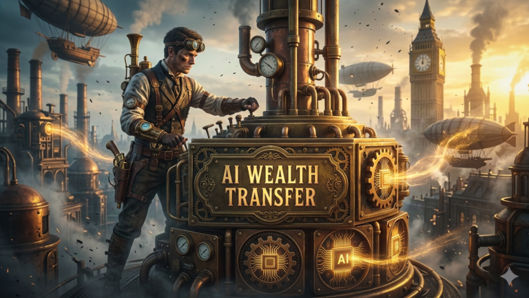 AI wealth transfer - The Hidden Wealth Transfer Inside the AI Revolution